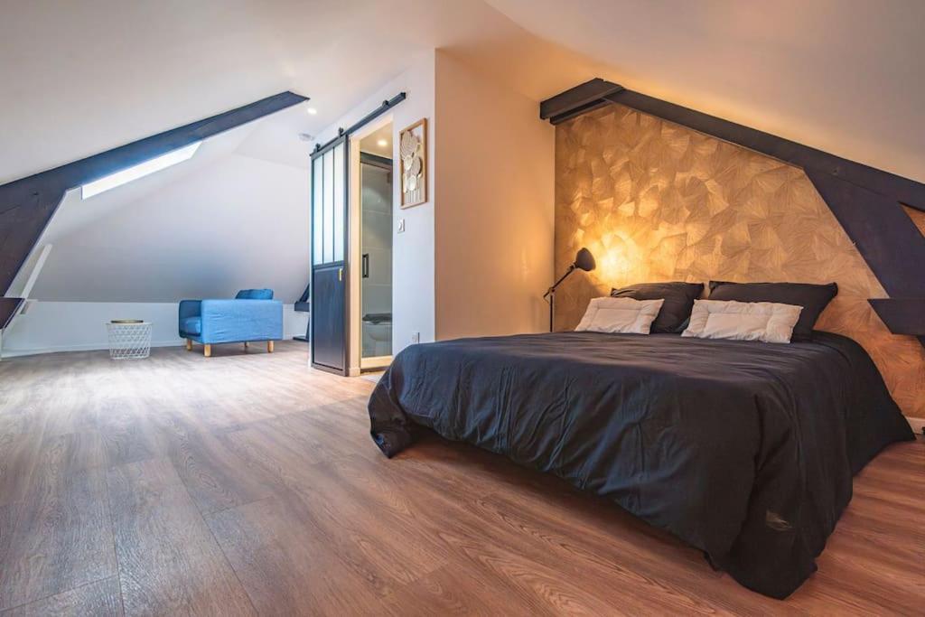 L'Azur Dore, Studio Pour 2 Voyageurs Isles-sur-Suippe Kültér fotó