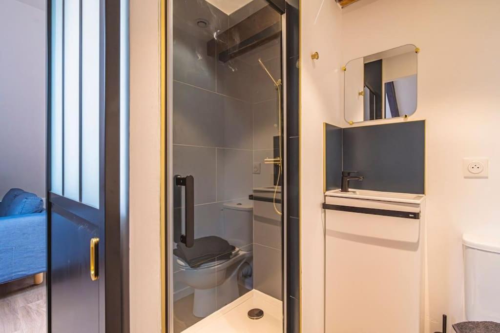 L'Azur Dore, Studio Pour 2 Voyageurs Isles-sur-Suippe Kültér fotó